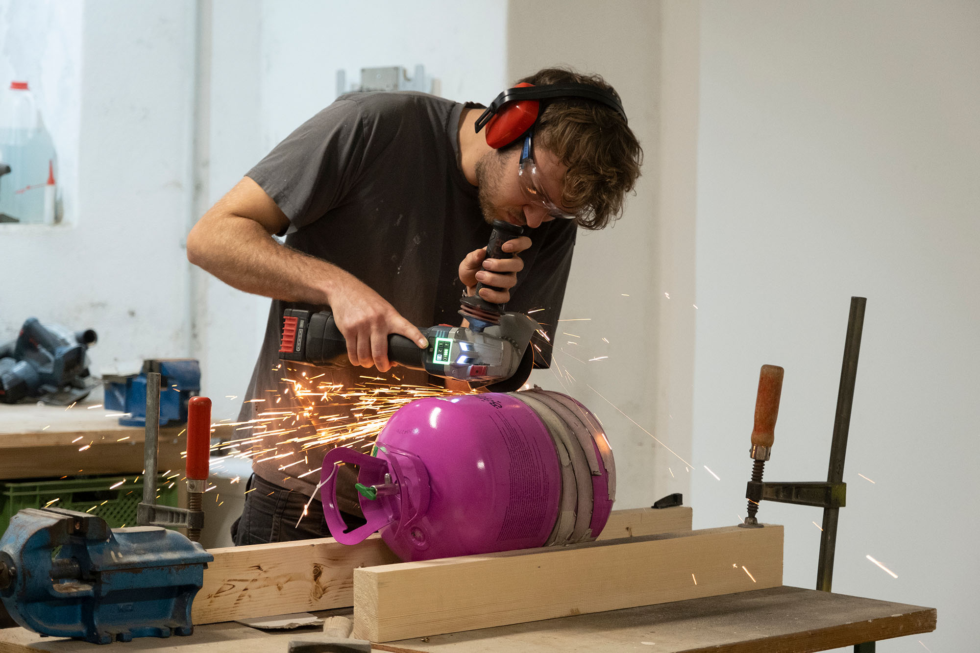 Portrait bei der Arbeit
